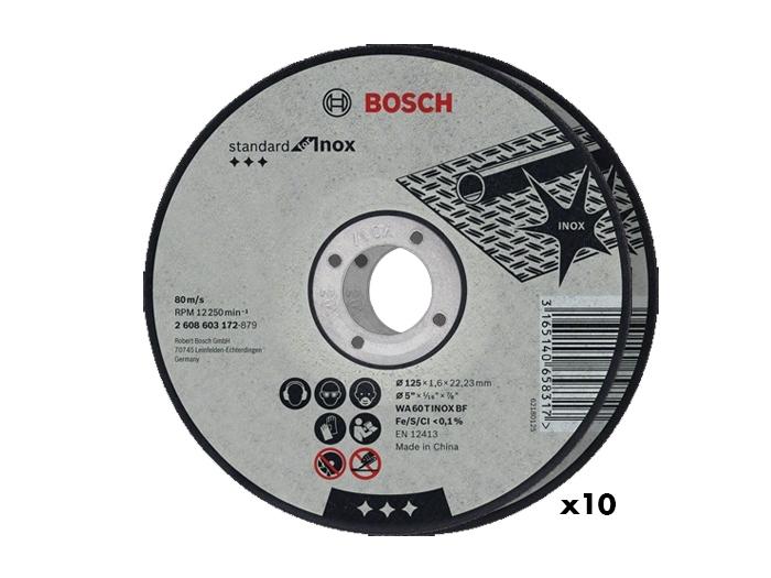 Lot De 60 Disques à Tronçonner SATC 125mm X 1mm Pour Inox Et Métaux - Disques Flexibles Pour Meuleuse