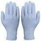 Boite de 100 gants de protection en nitrile bleu non poudrés