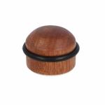 Butée en bois ronde sapelli adhésive et à visser Ø34 x 28 mm - AMIG23104
