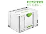 Caisse SYSTAINER T-LOC Festool SYS-Combi 2