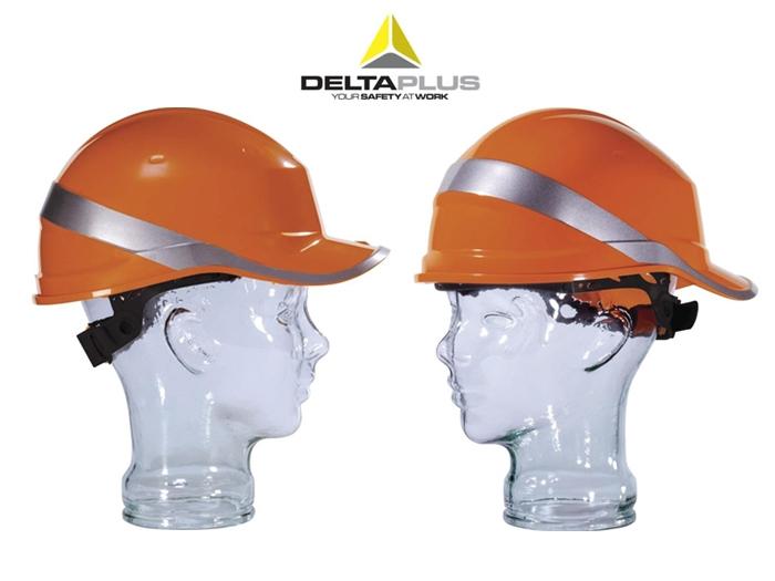 Casque chantier diamond orange fluo Delta Plus - Matériel de Pro