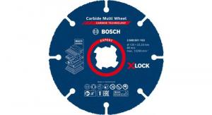 Disque à tronçonner Expert Carbide Multi Wheel X-LOCK 125 mm, 22,23 mm 2608901193 Bosch