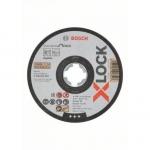 Disque à tronçonner Std Inox 125x1,0 Plat X-Lock Bosch 2608619262