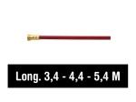 Gaine isolante 3,4m - 4,4m - 5,4m pour torche Linc Gun