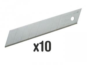 Lames De Découpe Würth - 50 Pièces - 18mm - Extrêmement Tranchantes - Noires - Avec Distributeur