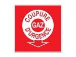 PANNEAU COUPURE GAZ D'URGENCE