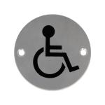 Plaque d'information vissable Personnes handicapées 6753