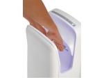 Sèche-mains vertical automatique 800W blanc